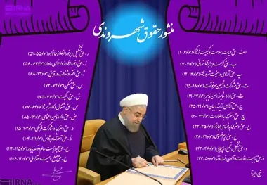 اینفوگرافیک/ منشور حقوق شهروندی