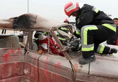  مانور امداد و نجات جاده‌ای در بجنورد برگزار می شود