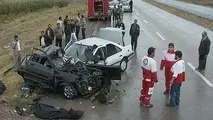 تصادف در جاده داودآباد به اراک ۳ کشته برجای گذاشت