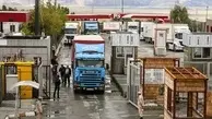 توقف طولانی کامیون‌های اروپایی در مرز بازرگان