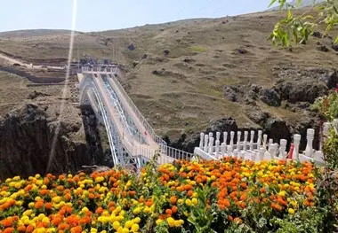 پل سه طبقه ورگه سران سرعین تکمیل می شود