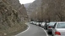جاده ها شلوغ است