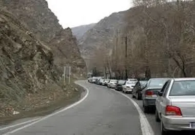 یک طرفه شدن جاده کندوان به سمت مازندران در تعطیلات نیمه خرداد