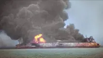 جامعه دریایی سیاهپوش شد/ «سانچی» در حال غرق شدن است