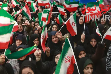 مراسم افتتاح راه آهن میانه - بستان آباد