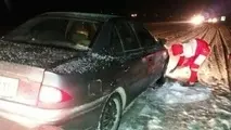 امدادرسانی به ۱۰۰ نفر در محورهای توسکستان و خوش ییلاق