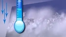 کاهش ۴ تا ۸ درجه‌ای دمای هوا در برخی مناطق کشور
