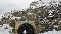 بارش برف و باران در محورهای 6 استان/ ترافیک در آزادراه تهران-کرج