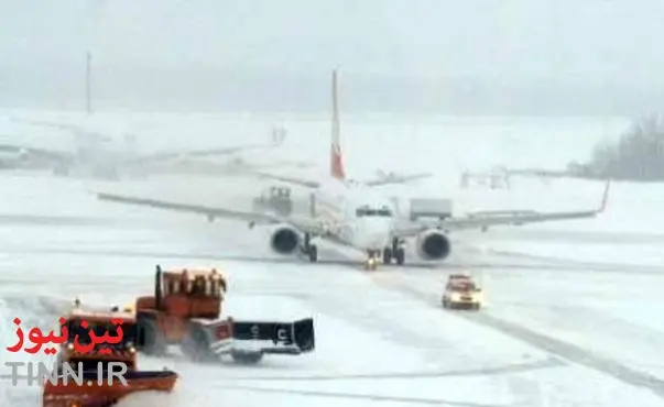 بارش برف پرواز شهرکرد به مشهد را لغو کرد