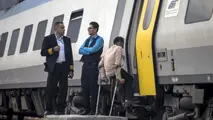 وضعیت پیاده شدن معلولان از قطار+فیلم