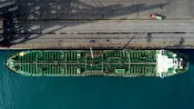 پهلودهی کشتی پهن پیکر در بندر شهید رجایی + عکس