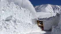 فیلم | تصاویری از بارش برف در عربستان سعودی