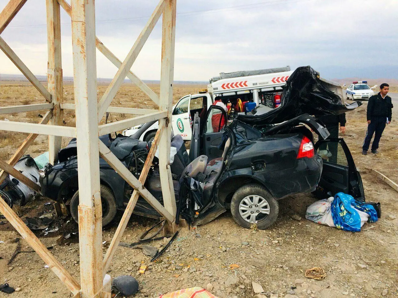 بهمن امسال ۱۹ نفر بر اثر تصادف رانندگی در جاده‌های زنجان جان باختند