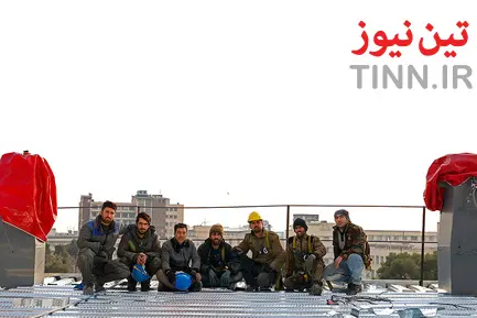 مراحل ساخت ساختمان پلاسکو