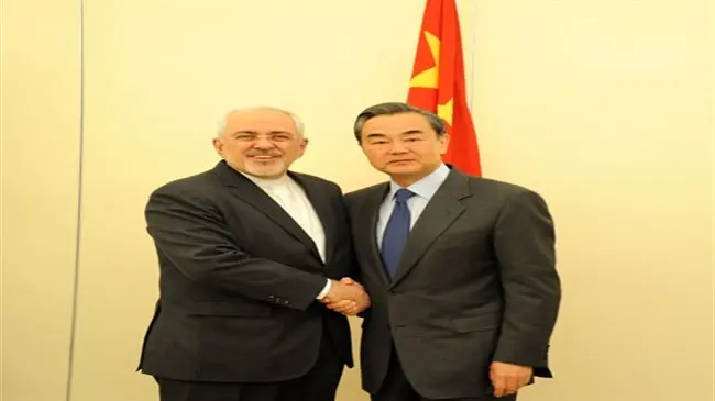 Zarif confers with Chinese counterpart