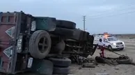 مرگ راننده کامیون در محور دامغان-جندق