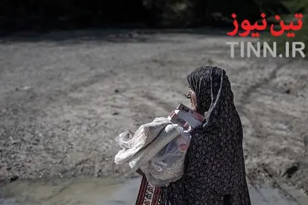 خسارت سیل در روستاهای« زرآباد سیستان و بلوچستان»