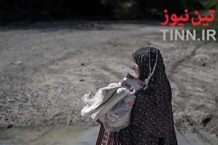 خسارت سیل در روستاهای« زرآباد سیستان و بلوچستان»
