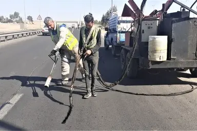 خط کشی ۷۵۰ کیلومتر از راه های فرعی و روستایی قم آغاز شد