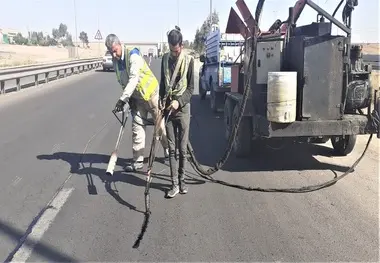 خط کشی ۷۵۰ کیلومتر از راه های فرعی و روستایی قم آغاز شد