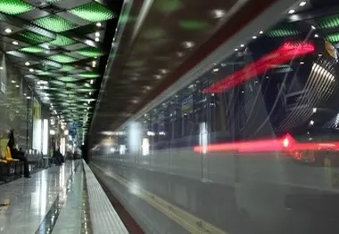 کاهش سرفاصله حرکت قطارهای مترو در خط 2