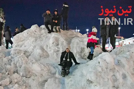 بارش سنگین برف در گیلان