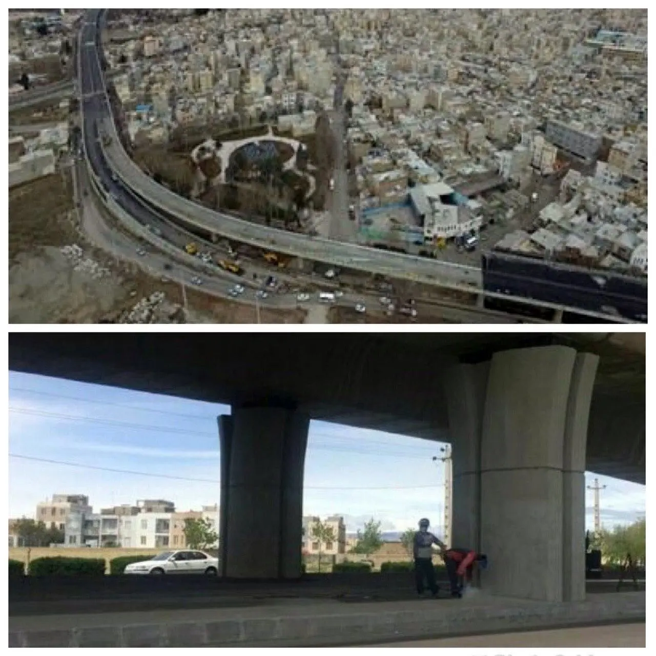 فضای زیرین پل امام رضا(ع) به مکان ورزشی تبدیل می شود 