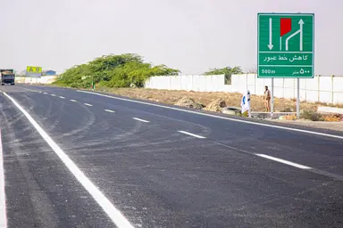 ۱۶ کیلومتر از کریدور ساحلی چابهار - نیکشهر با مشارکت منطقه آزاد تکمیل می شود