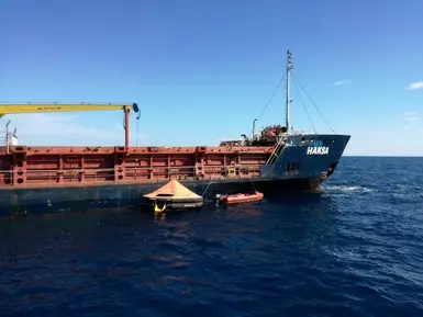 غرق شدن کشتی ترکیه ای