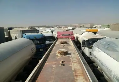 ظرفیت پارکینگ های مرز دوغارون خراسان رضوی چهار هزار دستگاه کامیون است