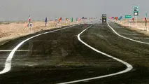 افتتاح ۲۲ کیلومتر از باند دوم محور سنگان-تربت‌حیدریه 