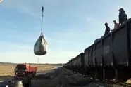 خروج از خط واگن حامل زغال سنگ در راه آهن لرستان