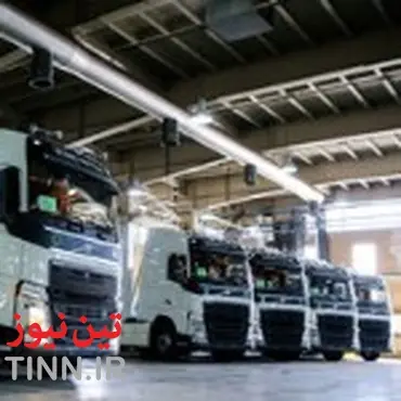 آیین رونمایی و افتتاح خط تولید نسل جدید کامیون های ولوو
