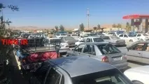 ترافیک منتهی به سرپل ذهاب مدیریت شد