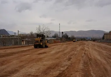 تقاطع «شهدای اقتدار» خرم آباد در آستانه بهره برداری؛ گامی مهم برای رفع گره های ترافیکی جهان شهر