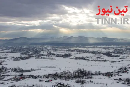 امدادرسانی اورژانس هوایی به مناطق برفی گیلان