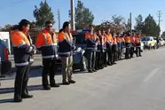 آماده باش نیروهای راهداری مازندران با صدور هشدار نارنجی هواشناسی