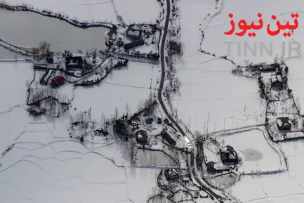 امدادرسانی اورژانس هوایی به مناطق برفی گیلان