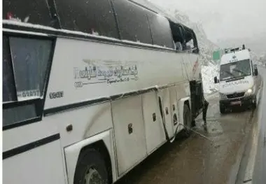 حادثه رانندگی در جاده هراز هفت مصدوم برجا گذاشت