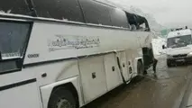 حادثه رانندگی در جاده هراز هفت مصدوم برجا گذاشت