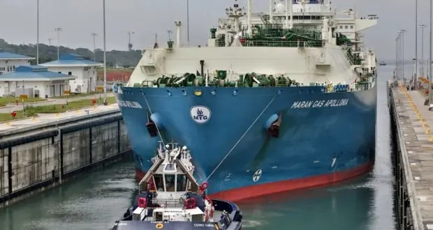 Panama Canal expects double LNG carrier transits by 2020