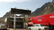 گرفتار شدن کامیون‌های ایرانی در مرز ارمنستان +  فیلم 