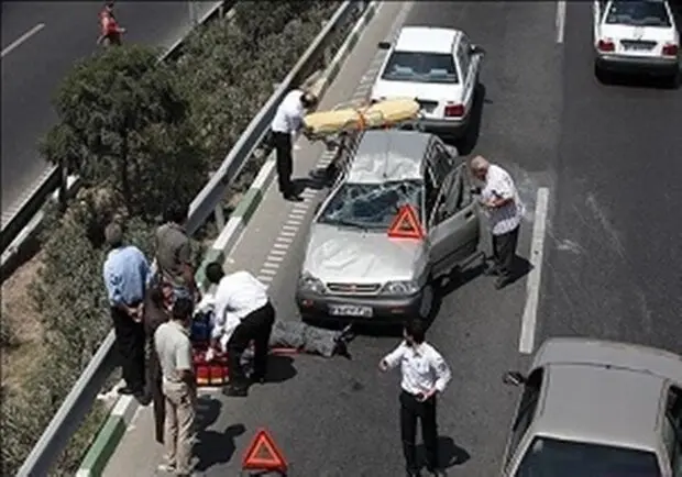 حوادث جاده‌ای در کرمانشاه ۳۶ عابر پیاده را به کام مرگ کشاند