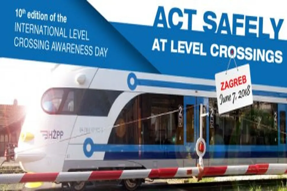 10th edition of (International Level Crossing Awareness Day) ILCAD June 7, 2018 Launch conference, Zagreb, Croatia.