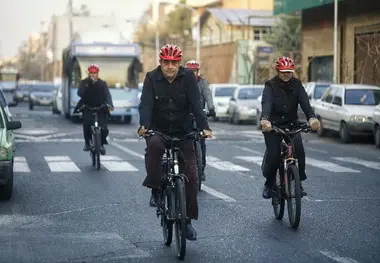 
رکاب‌زنی مدیران رسانه‌ها با شهردار تهران

