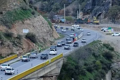 450 متر دیگر از جاده یاسوج به اصفهان روشن شد