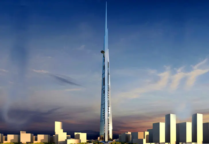 بلندترین برج جهان در سواحل جده عربستان
