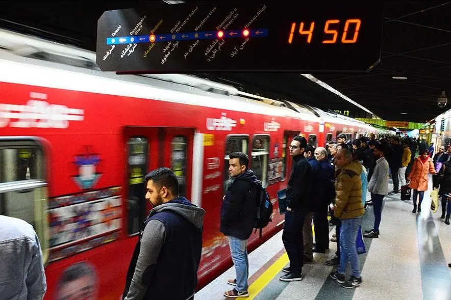 کاهش شدید تعداد مسافران مترو پس از شیوع کرونا در تهران