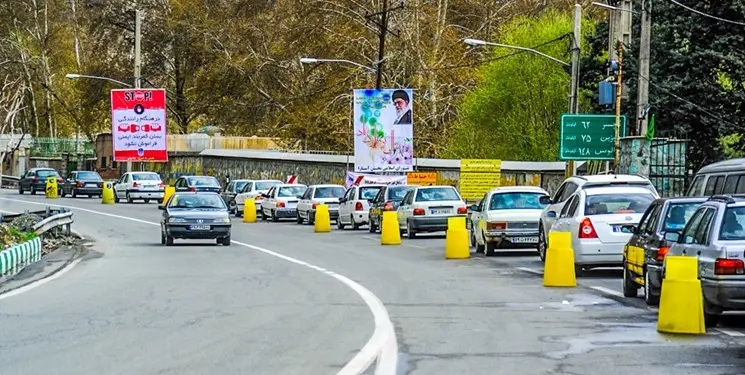 اعمال محدودیت‌‌ ترافیکی نوروزی در هراز و کندوان از ۲۸ اسفند 