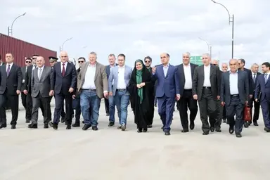  Visit of the Minister of Roads and Urban Development to the New Border and Transit Highway of ASTARA 
